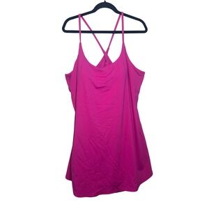 Halara Softly Zero Tennis Dress Skirt Built in Shorts 3X Pickleball Golf Preppy